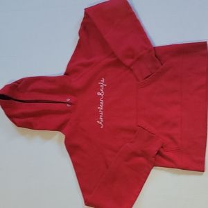 Red American Eagle Hoodie